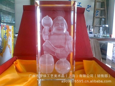 水晶佛像紀念品 藝術(shù)與信仰的完美融合